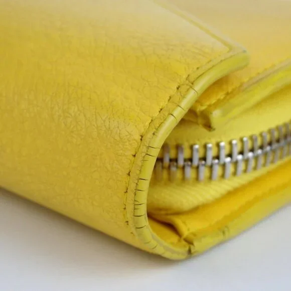 Authentic BALENCIAGA 371661・7155・Y・584046 Paper manny purse leather [Used] - Picture 8 of 15